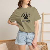 Load image into Gallery viewer, Less People More Dogs T-Shirt, Comfort Colors