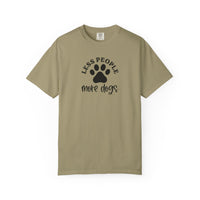 Load image into Gallery viewer, Less People More Dogs T-Shirt, Comfort Colors