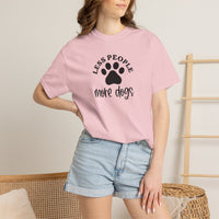 Load image into Gallery viewer, Less People More Dogs T-Shirt, Comfort Colors
