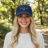 Load image into Gallery viewer, Dog Mom Embroidered Corduroy Hat