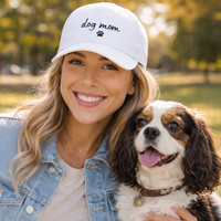 Load image into Gallery viewer, Dog Mom Embroidered Hat