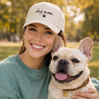 Load image into Gallery viewer, Dog Mom Embroidered Hat