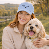 Load image into Gallery viewer, Dog Mom Embroidered Hat