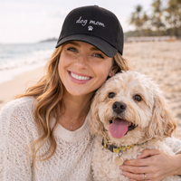 Load image into Gallery viewer, Dog Mom Embroidered Hat