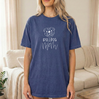 Load image into Gallery viewer, Bulldog Mom T-Shirt, Comfort Colors