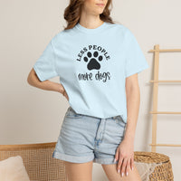 Load image into Gallery viewer, Less People More Dogs T-Shirt, Comfort Colors